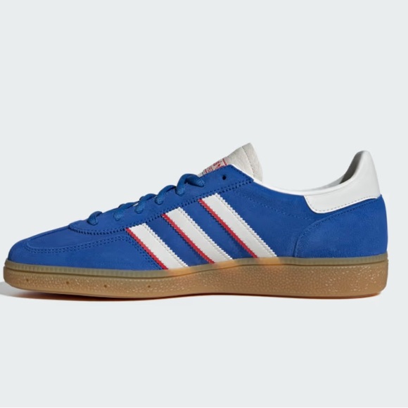 NWT Adidas Handball Spezial Shoes Blue / Cloud White / Better Scarlet Womens 5.5 - Picture 6 of 10